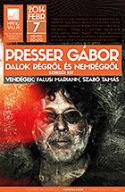 Presser G�bor koncertje Veszpr�mben, 2014.&nbsp;febru�r&nbsp;7‑�n